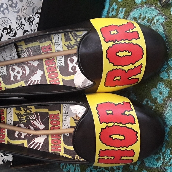 Misfits Horror flats Strangecvlt size 13 - Picture 2 of 3